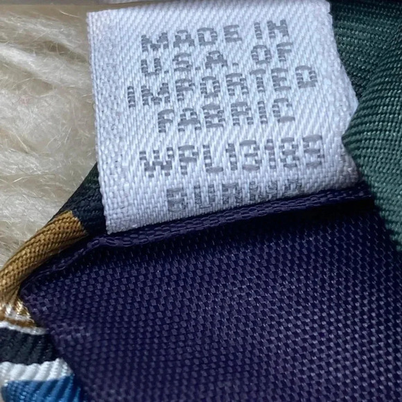 Pierre Cardin Men's Silk Tie Geometric Pattern Green Blue Brown Vintage - Picture 5 of 16